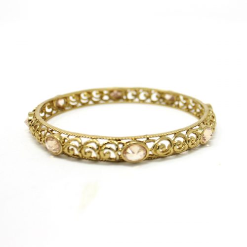 Indian Jewelry Antique Gold Bangles Kada